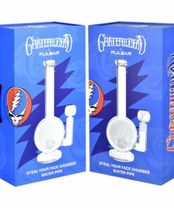 Shop Grateful Dead x Pulsar Round Steal Your Face Water Pipe - 14.5