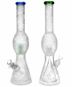 Shop Pulsar Take A Trip Beaker Water Pipe - 16.5"/14mm F/Styles Vary in australian