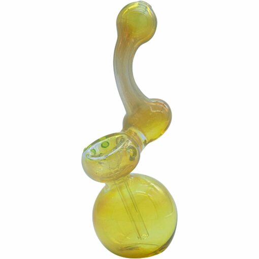 Shop LA Pipes "Silver Sherlock" Fumed Sherlock Bubbler Pipe (Various Colors) in australian