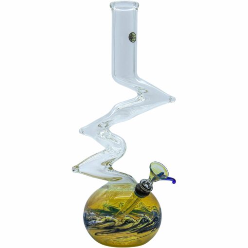 Shop LA Pipes "Switchback" Bubble Base Bong in australian