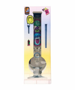 Shop Nicky Davis Ghost Gang Bubble Base Water Pipe | 15" | 14mm F in australian