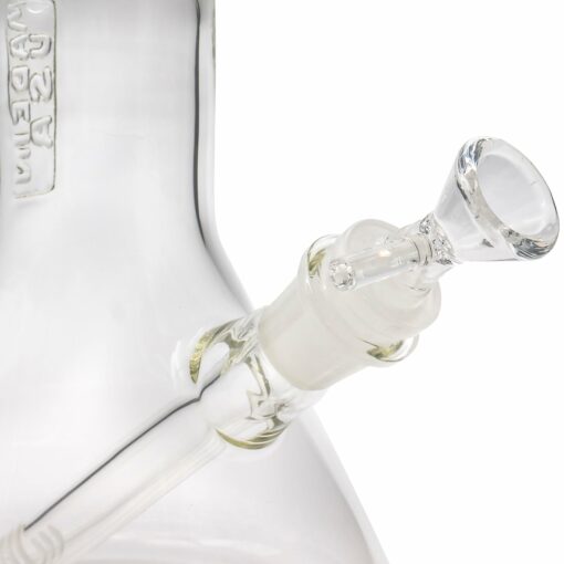 Shop LA Pipes Thick Glass Beaker Showerhead Perc Bong in australian