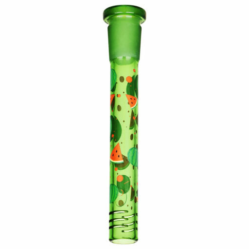 Shop Pulsar Fruit Series Watermelon Zkittles Herb Pipe Glow Duo - 10" / 14mm F in australian