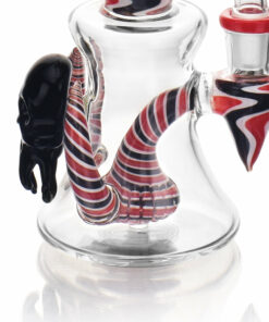 Shop High Society - Tulu Premium Wig Wag Concentrate Rig (Red & Black) in australian