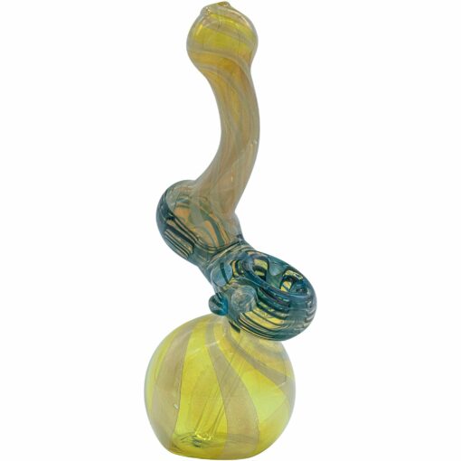 Shop LA Pipes "Rake Bubb" Fumed Sherlock Bubbler Pipe (Various Colors) in australian