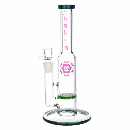 Shop Radiant Chakra Water Pipe - 9" / 14mm F / Colors Vary in australian