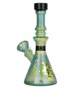 Shop Pulsar Heady Bubble Matrix Beaker Water Pipe w/ Dichro | 7