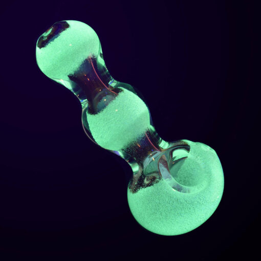 Shop Triple Glow Bubble Fumed Spoon Pipe in australian