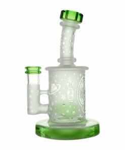 Shop Calibear Sandblasted Seed Of Life Mini Can Bong in australian