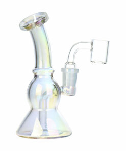 Shop Ease Your Mind Mini Glass Dab Rig - 5.75" / 14mm F / Colors Vary in australian