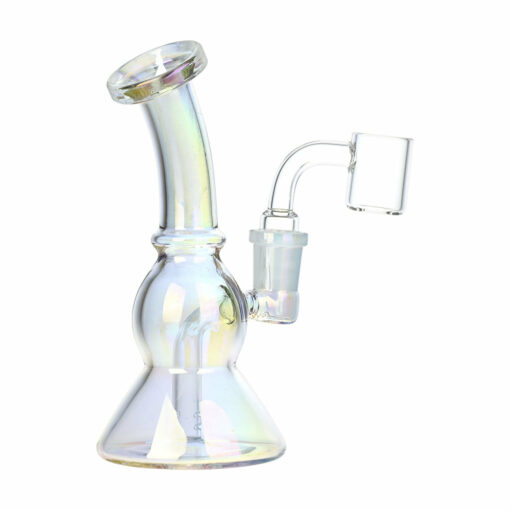 Shop Ease Your Mind Mini Glass Dab Rig - 5.75" / 14mm F / Colors Vary in australian