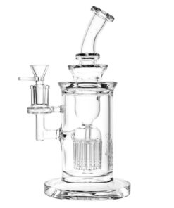 Shop Pulsar Glass Tree Perc Recycler Bong in australian