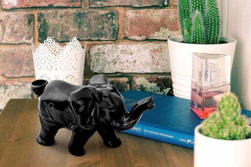 Shop Elephant Novelty Pipe - Black Color in australian