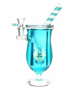 Shop Pulsar Mocktail Glycerin Water Pipe | 9" | 14mm F in australian