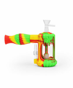 Shop Ritual - 6'' Duality Silicone Dual Use Bubbler - Rasta in australian