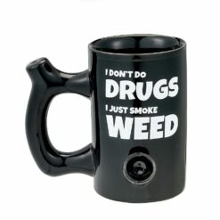 Shop I don't do drugs, I just smoke weed Mug in australian