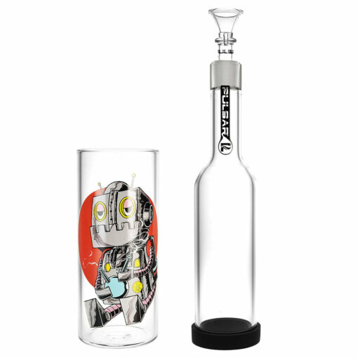 Shop Pulsar Dope Bot Gravity Water Pipe - 11.5"/19mm F in australian