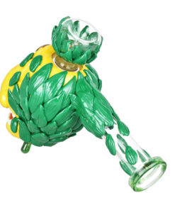 Shop Pulsar Trippy Pineapple Bubbler Pipe - 8" / 19mm F in australian