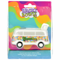 Shop Wacky Bowlz Cannabus Ceramic Pipe - 4.5