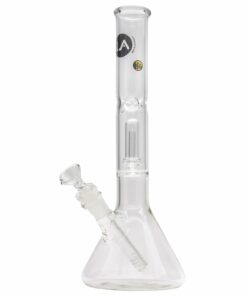 Shop LA Pipes Single or Double Showerhead Perc Beaker Bong in australian