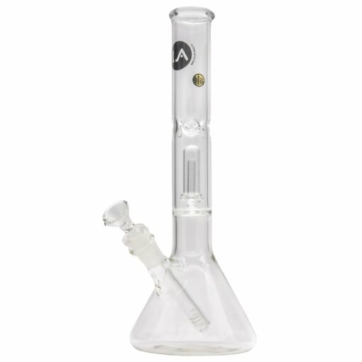 Shop LA Pipes Single or Double Showerhead Perc Beaker Bong in australian