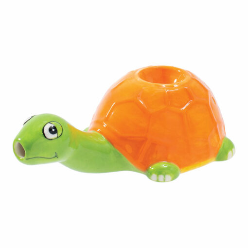 Shop Wacky Bowlz Sea Turtle Ceramic Pipe - 4.5" in australian