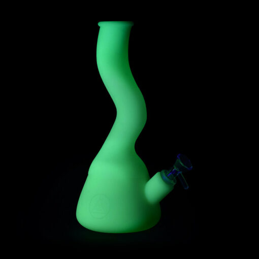 Shop Ritual - 10'' Wavy Silicone Beaker - UV Titanium White in australian