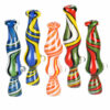 Shop Dancing Colors Wig Wag Chillum Pipe - 3.75"/Colors Vary in australian