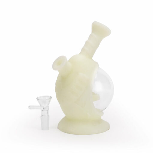 Shop Ritual - 7.5'' Silicone Astro Bubbler - UV Titanium White in australian