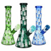 Shop Ghostly Glow Beaker Water Pipe | 10" | 14mm F in australian