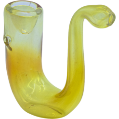 Shop LA Pipes "Calabash" Fumed Glass Sherlock in australian