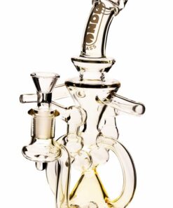 Shop Daze Glass - 9" Fumed Glass Water Pipe Recycler w/ Perc in australian