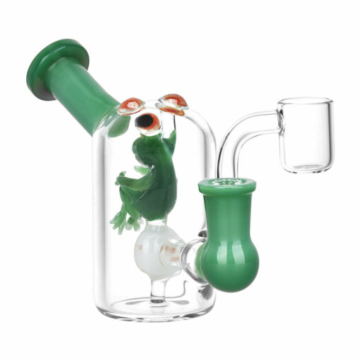 Shop Fun Guy Frog Mini Dab Rig - 4.25" / 14mm F in australian