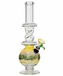 Shop LA Pipes "The Typhoon Twister" Glass Bong in australian