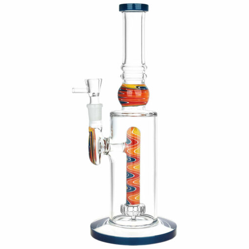 Shop Ascension Wig Wag Glass Water Pipe - 11" / 14mm F / Colors Vary in australian