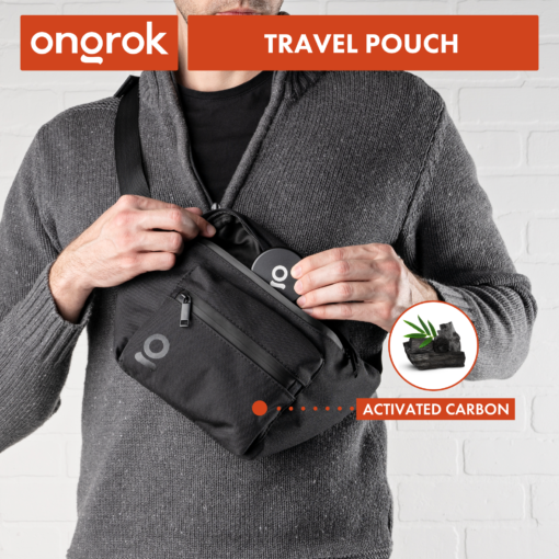 Shop Ongrok Carbon-lined Fanny Pack / Travel Pouch in australian