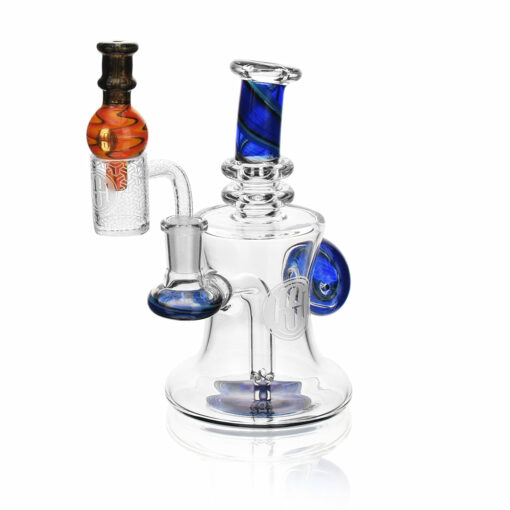 Shop High Society | Astara Premium Wig Wag Concentrate Rig (Blue) in australian