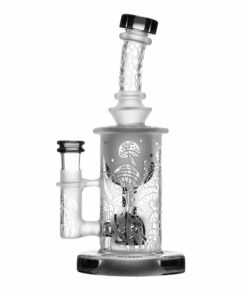 Shop Calibear Sandblasted Seed Of Life Perc Torus Can Bong in australian