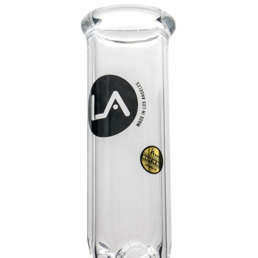 Shop LA Pipes Single or Double Showerhead Perc Beaker Bong in australian