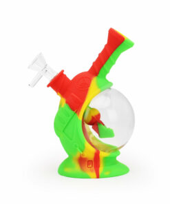 Shop Ritual - 7.5'' Silicone Astro Bubbler - Rasta in australian