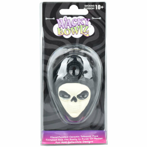 Shop Wacky Bowlz Reaper Ceramic Hand Pipe | 3.5" in australian