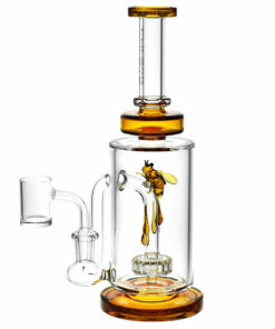 Shop Pulsar Drop Down Bee Dab Rig - 14mm F/8.75"/Colors Vary in australian