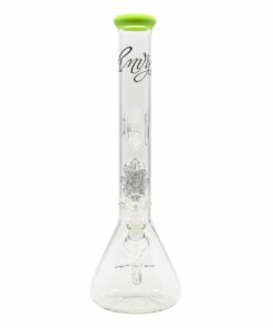 Shop Envy Glass 16in Beaker Bong w/10 Arm Perc - Milky Slyme in australian