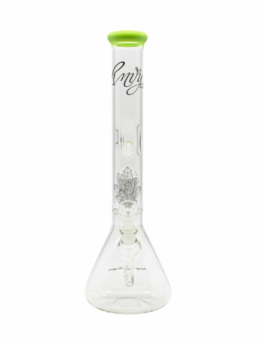 Shop Envy Glass 16in Beaker Bong w/10 Arm Perc - Milky Slyme in australian