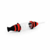 Shop Ritual - 7'' Silicone Deluxe Nectar Collector - Black & Red in australian