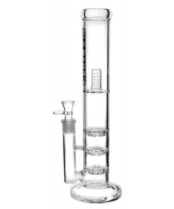 Shop Pulsar Triple Perc Straight Tube Bong in australian