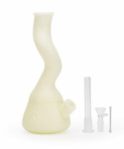 Shop Ritual - 10'' Wavy Silicone Beaker - UV Titanium White in australian