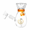 Shop Money Bag Glass Bubbler - 5" / 14mm F in australian