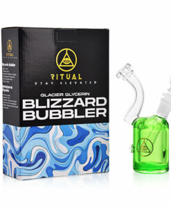 Shop Ritual Smoke - Blizzard Bubbler - Green in australian