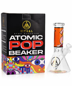 Shop Ritual Smoke - Atomic Pop 8" Glass Beaker - Blue Eyes in australian